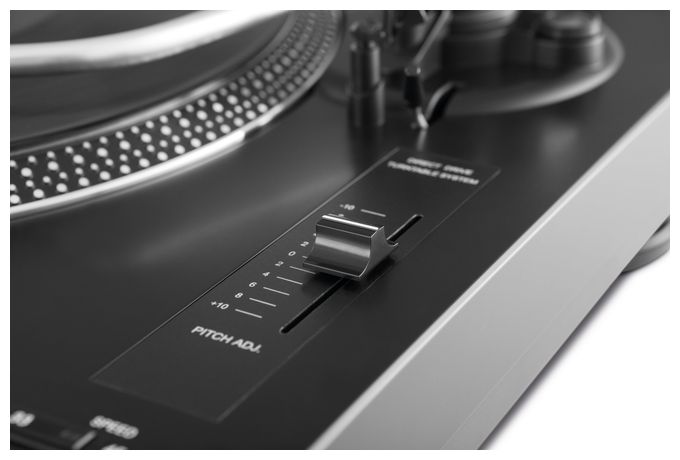 Plattenspieler mit Direktantrieb  TechniPlayer LP 300 (Schwarz, Silber) 