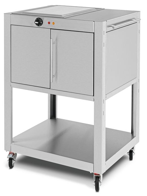 1 Zone(n) 2000 W mit 480 x 410 mm Fläche  Teppinox GW2000 Basic (Edelstahl) 