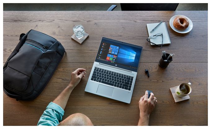 Full HD Notebook 35,6 cm (14 Zoll) 1920 x 1080 Pixel 512 GB SSD 4G Windows 11 Pro Intel® Core™ i5 max. 4,2 GHz  HP ProBook 440 G7 Refurbished (Silber) 