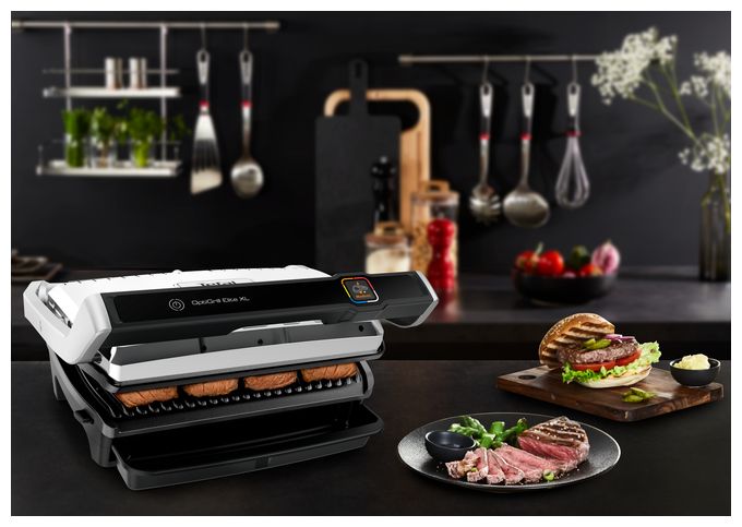 2200 W mit 40 x 20 mm Fläche  GC760D Optigrill Elite XL (Edelstahl) 