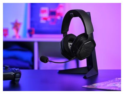 Over Ear Bluetooth Kopfhörer kabelgebunden&kabellos 20 h Laufzeit USB Type-C / USB Type-A  GXT493 Carus (Schwarz) 