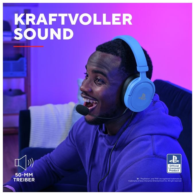 Over Ear Kopfhörer Kabelgebunden  GXT498 Forta (Blau) 