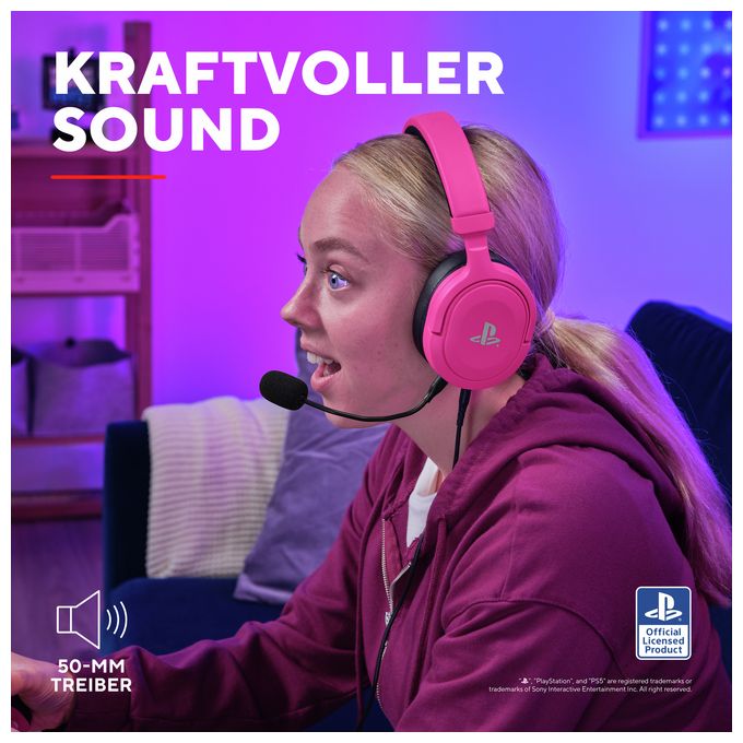 Over Ear Kopfhörer Kabelgebunden  GXT498 Forta (Pink) 