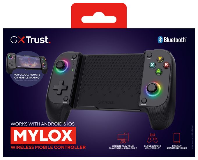 Analog / Digital Gamepad für Android, iOS  GXT735 Mylox (Grau) 