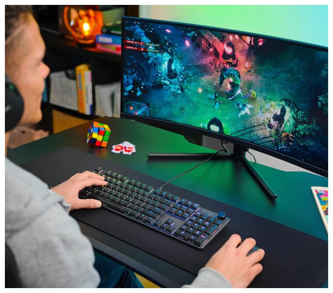 LED Gaming Tastatur USB  GXT866 Torix (Schwarz) 