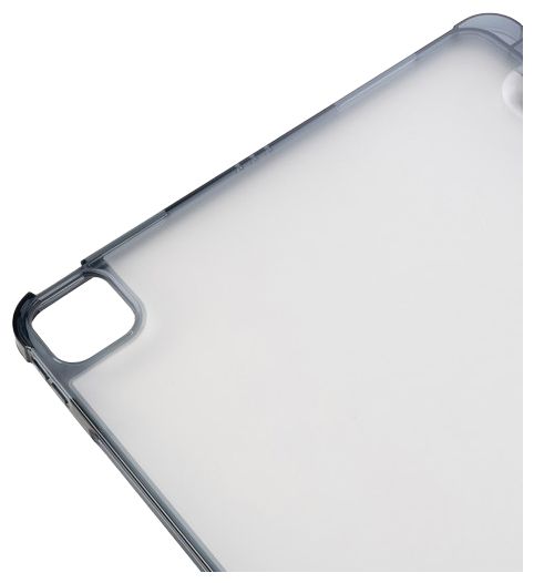 Folio aus Kunststoff für Apple iPad Pro 12.9" 4th gen. 2020 iPad Pro 12,9" 5th gen. 2021 iPad Pro 12,9" 6th gen iPad Air 13 M2 (2024) bis 33 cm (13") Schockresistent (Grau) IPDA13M2ST-BBK 