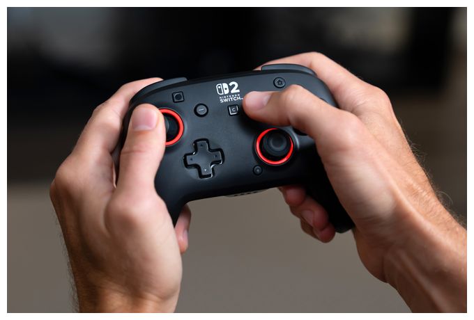 Gamepad für Nintendo Switch, Nintendo Switch 2, Nintendo Switch Lite, Nintendo Switch OLED  Rematch Wireless Controller (Anthrazit) 