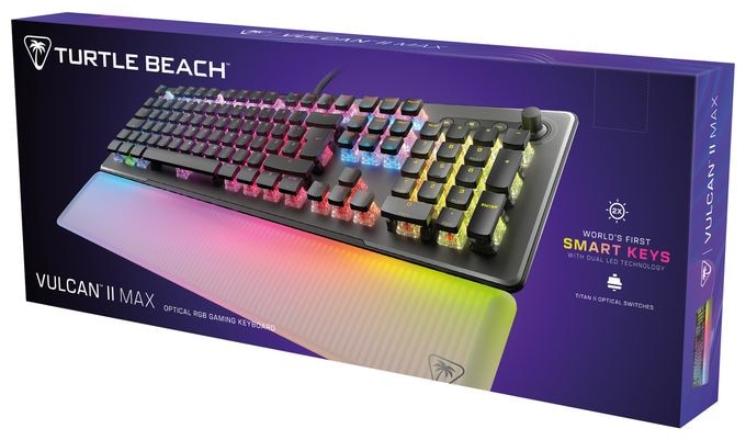 RGB-LED Gaming Tastatur USB  Vulcan II Max (Schwarz) 