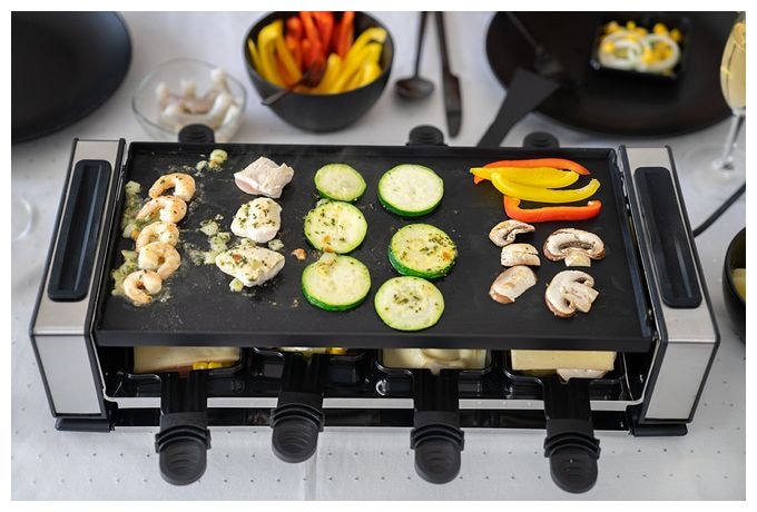 8 Person(en) 1200 W 48730 Finesse Basic Raclette 