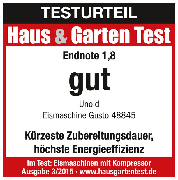 2 l Eismaschine 180 W 48845 Gusto 
