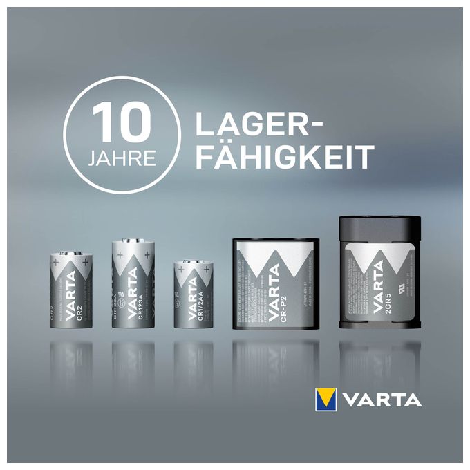 Batterien CR123A Lithium Rundzelle, 1 Stück, 3V, Spezialbatterien für elektronische Kleingeräte, mit langanhaltender, höchster Leistung 