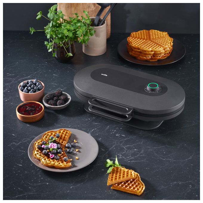 Waffeleisen Herz (Form) für 10 Waffel(n) 1500 W WM5DB-200P Joy Double 