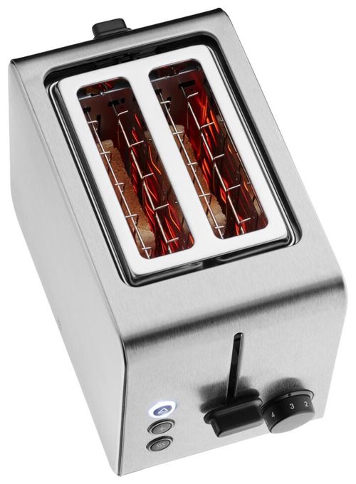 Toaster 1000 W 2 Scheibe(n) 7 Stufen  Stelio (Edelstahl) 