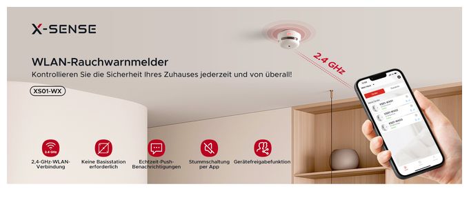 Rauchmelder XS01-WX 