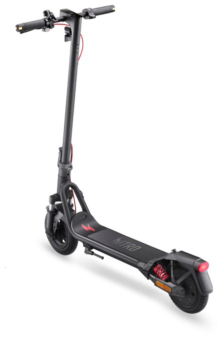 350 W E-Scooter 7,65 Ah bis 40 km Reichweite 19,2 kg  NES033 (Schwarz) 