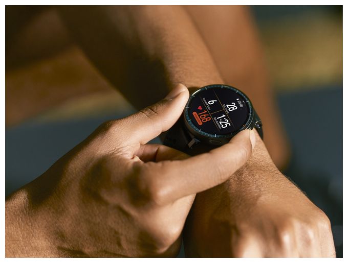 Digital  Smartwatch Rund 323 ppi  Active Max (Schwarz) 