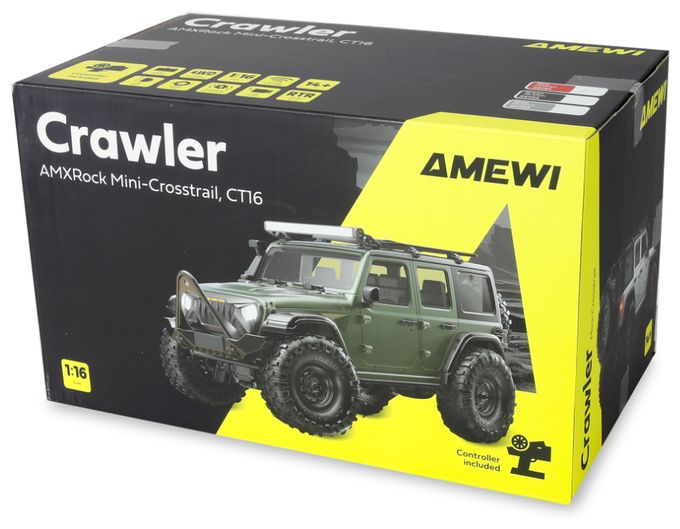 RC Crawler Mini-D90 AMXRock grau-22723 