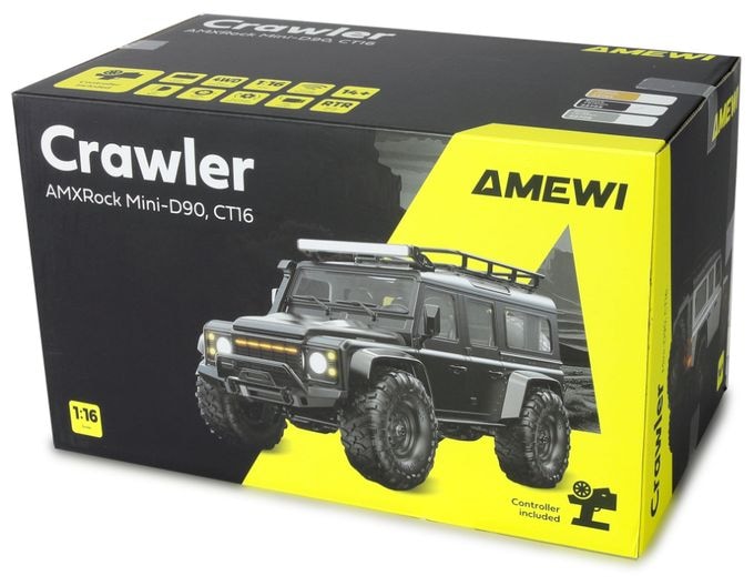 RC Crawler Mini-D90 AMXRock grau-22726 