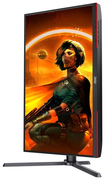2K Ultra HD Monitor 68,6 cm (27 Zoll) 16:9 1 ms  Q27G3XMN/BK (Schwarz, Rot) 