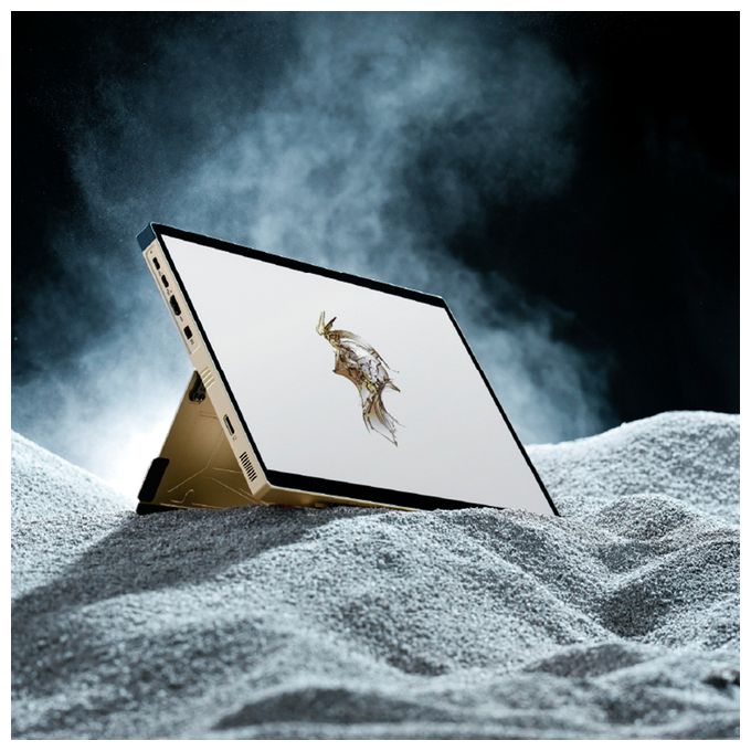 WQXGA Notebook 34 cm (13.4") 2560 x 1600 Pixel 1 TB SSD Windows 11 Home AMD Ryzen AI Max+ max. 5,1 GHz (Schwarz, Weiß, Gold) ROG Flow Z13 GZ302EAC-RU178W 