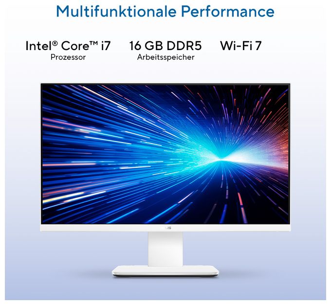 All-in-One-PC 60,5 cm (23.8 Zoll) Intel Core 3 8 GB Ram 512 GB SSD Windows 11 Home intern V400 AIO V440VAK-WPC331W 