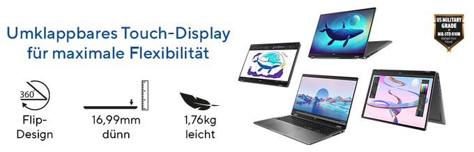 WUXGA Notebook 40,6 cm (16 Zoll) 1920 x 1200 Pixel 512 GB SSD Windows 11 Home Intel Core Ultra 7 max. 4,8 GHz  Vivobook Flip TP3607SA-SI716W Copilot+ PC (Grau) 