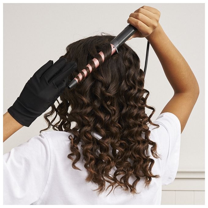 Lockenstab  C454E Conical Wand (Schwarz, Pink) 
