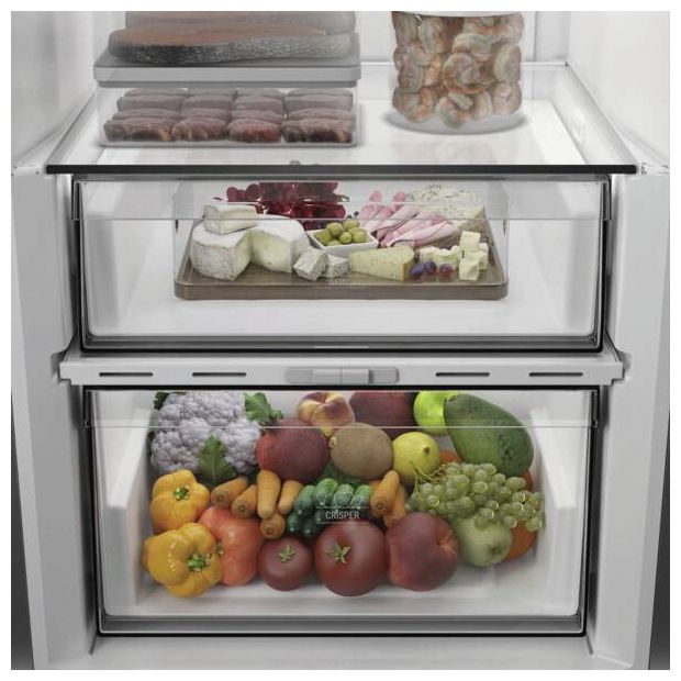 365 l Kühlschrank freistehend EEK: C 91 kWh Jahr  KR186GCIN (Edelstahl) 