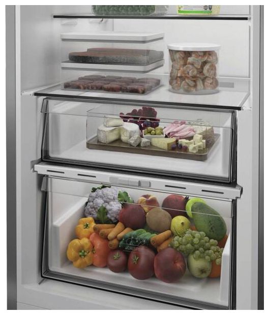 365 l Kühlschrank freistehend EEK: D 114 kWh Jahr  KR186GDIN (Edelstahl) 