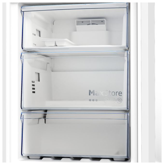 210 l / 106 l Kühl-Gefrierkombi freistehend NoFrost 136 kWh Jahr  B7RCNE367HG (Grau) 