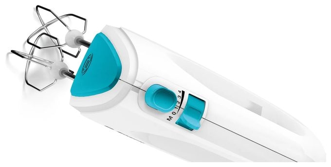 Handmixer 375 W 4 Stufen  MFQ2210D CleverMixx Fun (Blau, Weiß) 