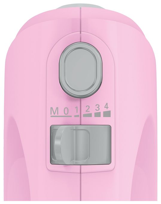 Handmixer 375 W 4 Stufen  MFQ2210K CleverMixx Fun (Grau, Pink) 