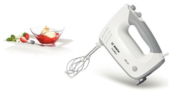 Handmixer 450 W 5 Stufen  MFQ36470 ErgoMixx (Weiß) 