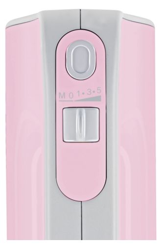 Handmixer 500 W 5 Stufen  MFQ4030K Styline Colour (Grau, Pink) 