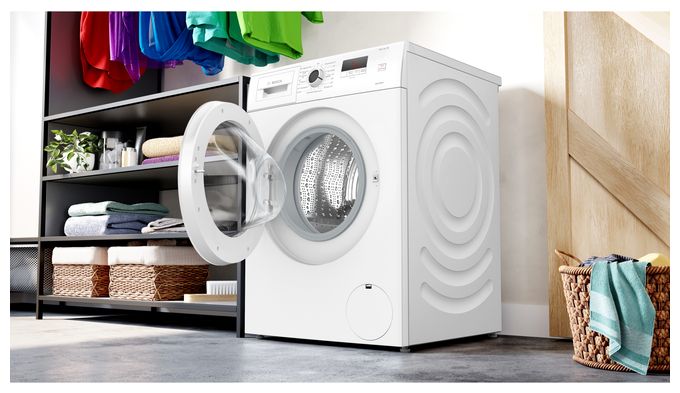 7 kg Frontlader Waschmaschine 1400 U/min aquaStop Funktion Serie 2 WGE02471 