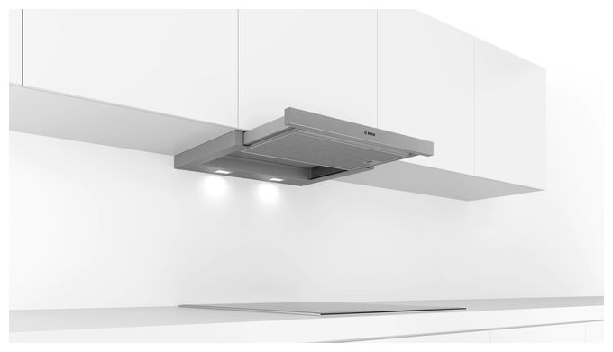 Abluft/Umluft Dunstabzugshaube/Esse Decke 60 cm (Silber) Serie 4 DFM064A52 