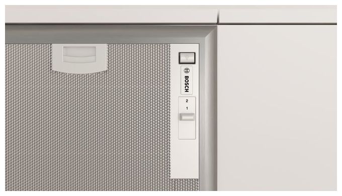 Abluft/Umluft Dunstabzugshaube/Esse Einbau 70 cm (Metallisch, Silber) Serie 4 DHL755BM Lüfterbaustein 