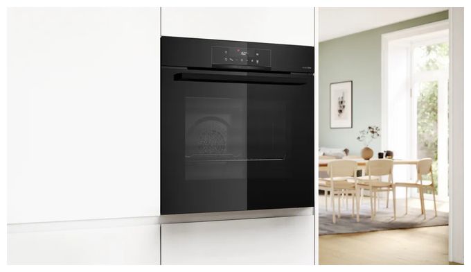 Einbaubackofen groß AutoClean (Anthrazit) Serie 4 HBA4720B3 
