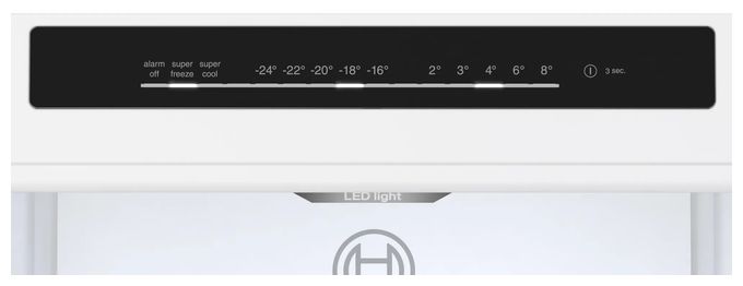 218 l / 103 l Kühl-Gefrierkombi freistehend NoFrost 127 kWh Jahr  Serie 4 KGN36VIBT (Edelstahl) 