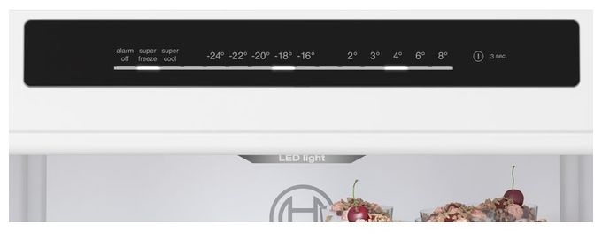 218 l / 103 l Kühl-Gefrierkombi freistehend NoFrost 159 kWh Jahr  Serie 4 KGN36VXCT (Edelstahl) 