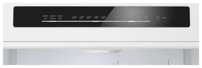 260 l / 103 l Kühl-Gefrierkombi freistehend NoFrost 104 kWh Jahr  Serie 4 KGN39VXAT (Schwarz) 
