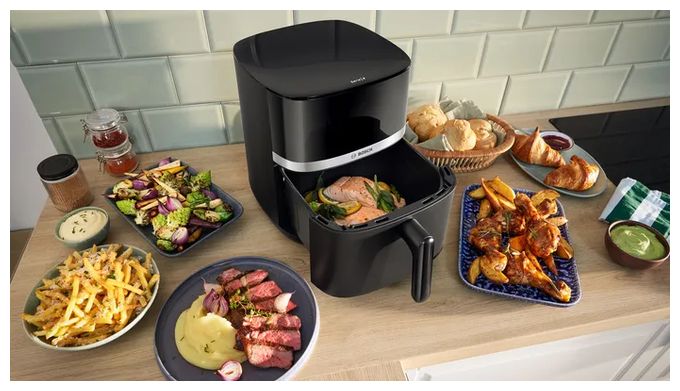 Heißluftfritteuse 6,1 l 2050 W  Serie 4 MAFS2462B (Schwarz) 