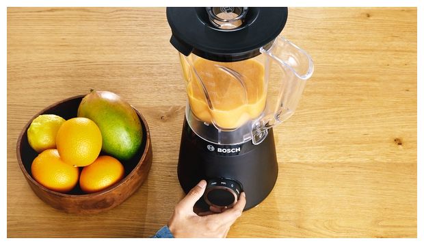 1,5 l Standmixer 2 Geschwindigkeiten 1200 W  Serie 4 MMB6141B VitaPower (Schwarz) 