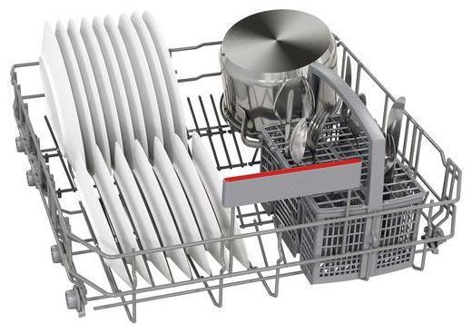 60 cm Geschirrspüler teilintegriert (ohne Front) Leise 13 Maßgedecke aquaStop Funktion Wärmetauscher Serie 4 SMI4HTS14E 