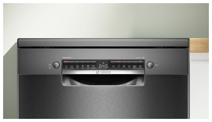 60 cm Geschirrspüler freistehend Sehr leise 14 Maßgedecke aquaStop Funktion Wärmetauscher Serie 4 SMS4EMC06E 