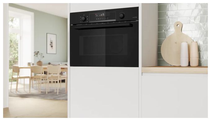 Einbau-Mikrowelle 900 W Größe: maxi 5 Stufen Grill (Schwarz) Serie 6 CMA485GB2 