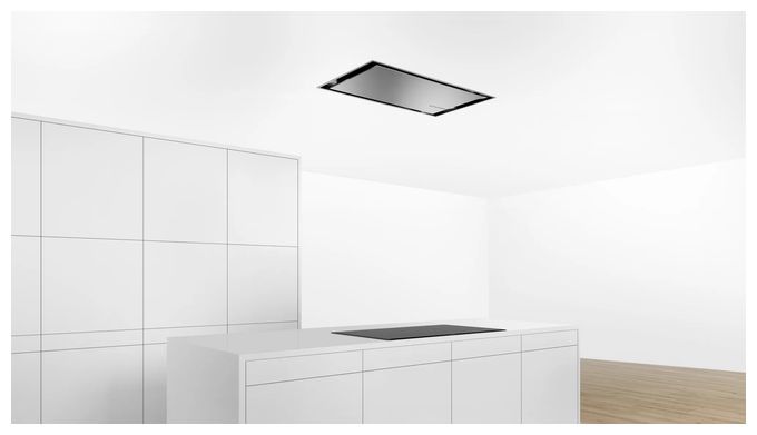 Abluft/Umluft Dunstabzugshaube/Esse Decke 90 cm (Edelstahl) Serie 6 DRC97AQ50 