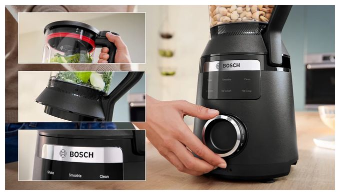 2 l Standmixer 1800 W  Serie 6 MMBD665B1 VitaPower (Schwarz) 