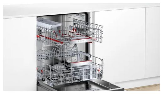 60 cm Geschirrspüler vollintegriert (ohne Front) Sehr leise 13 Maßgedecke aquaStop Funktion Wärmetauscher Serie 6 SMV6ZBX04D 