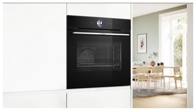 Einbaubackofen groß AutoClean Serie 8 HBG7764B1 